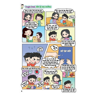 Sách - Truyện Tranh Tâm Lý Học Đường - Bí Quyết Học Tập Bứt Phá - Minh Thắng