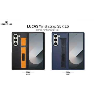 Ốp Lưng Da cho SAMSUNG Z Fold 7 Bảo Vệ 360° hiệu RAVAKA