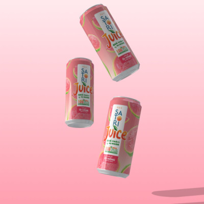 Combo 2 pack 2 vị nước ép trái cây Satori Juice Ổi + Me - 250ml