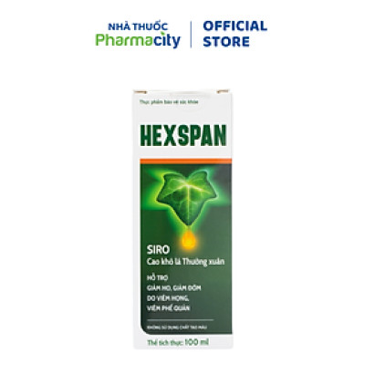 Thực phẩm bảo vệ sức khỏe Hexspan (Chai 100ml)