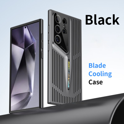 Ốp lưng tản nhiệt chống sốc cho Samsung Galaxy S25 Ultra / S24 Ultra / S23 Ultra / S22 Ultra hiệu HOTCASE Cooling - Làm mát máy, bảo vệ camera, chống va đập - Hàng nhập khẩu