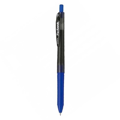 Bộ 2 Viết Bi Zebra Pic Knock 0.7mm - Màu Xanh