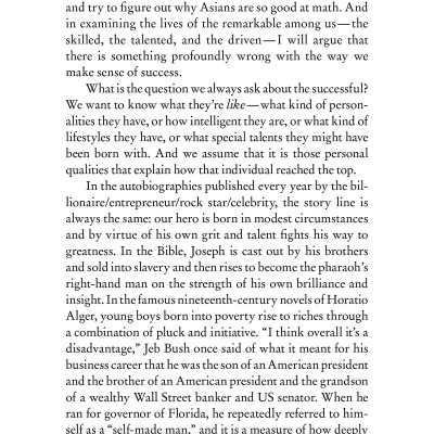 Outliers - The Story Of Success