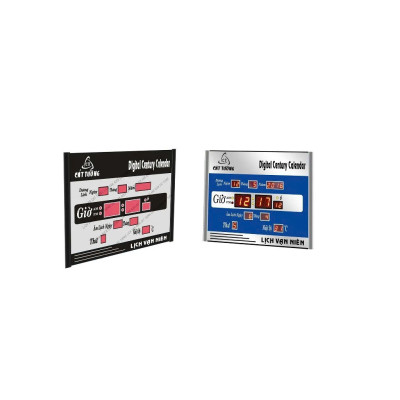 Đồng Hồ Treo Tường Vạn Niên Cao Cấp – Có Lịch Âm,  Sang Trọng, 40x30cm Chuẩn Phong Thủy