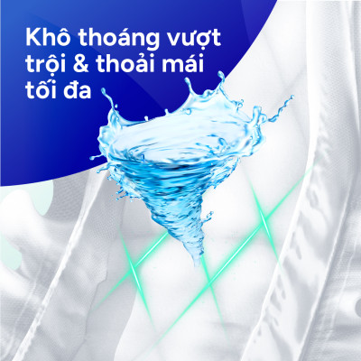 Tã dán người lớn Confidence Classic Day khô thoáng thấm hút size M/L gói 20 miếng