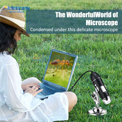ROGTZ - Kính Hiển Vi Điện Tử Cầm Tay Zoom 1000x 8 Đèn LED - 3 Trong 1 USB/Typec/Micro Cảm Biến CMOS HD 0.3M Phân Giải Cao Lấy Nét Linh Hoạt USB Camera Nội Soi HD Kết Nối Nhiều HĐH Macos/Android/Windows - Hàng Chính Hãng