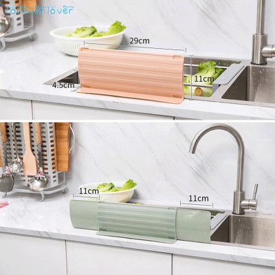 Tấm Nhựa Chắn Văng Nước Bồn Rửa Chén Điều Chỉnh Được Kích Thước Theo Bồn Rửa Nhà Bạn , Chất Liệu Nhựa PP An Toàn Cho Người Dùng - PaKaSa ( Giao màu ngẫu nhiên)