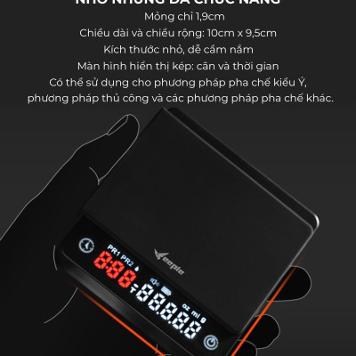 Cân điện tử thông minh chuyên espresso Feepie