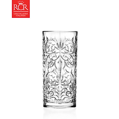 Ly Thuỷ Tinh Pha Lê Ý RCR - Tattoo HB Tumbler 370 ml