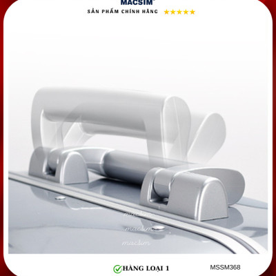 Vali cao cấp Macsim Smooire MSSM368cỡ 20 inch màu bạc - Hàng loại 1