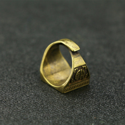  NHẪN NAM TÀI LỘC BẰNG HỢP KIM ĐỒNG THAU CÓ HỘP ĐỰNG nhẫn chữ Tài