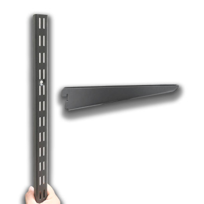 Kệ Ray Tường SMLIFE Railshelf Kiêm Bàn Làm Việc RTH120 - Kệ Treo Tường Tùy Biến Kích Thước & Vị Trí Hiện Đại Cho Căn Hộ Nhỏ