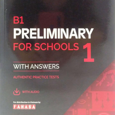 B1 Preliminary For Schools 1 For The Revised 2020 Exam Student