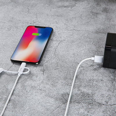 Dây Cáp Sạc 3 Trong 1 MicroUSB/USB Type-C/Li - MiLi 1m - HI-L31 - Hàng Chính Hãng