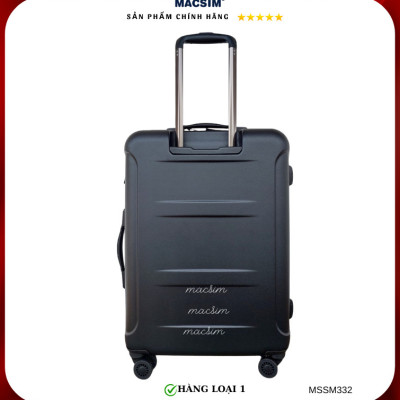 Vali cao cấp Macsim Smooire MSSM332 cỡ 24 inch màu đen hàng loại 1