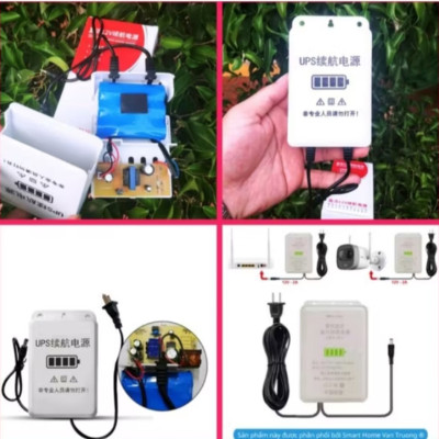 BỘ TÍCH ĐIỆN LƯU TRỮ ĐIỆN CHO WIFI VÀ KAMERA THÔNG MINH 