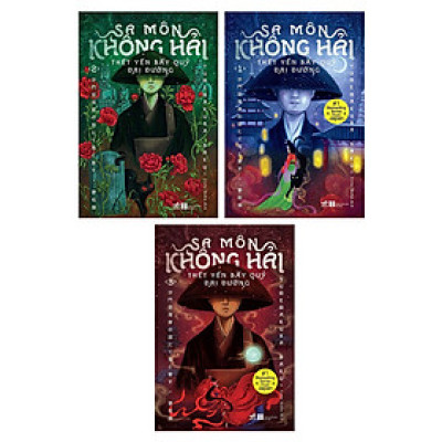 Combo Tiểu Thuyết Sa Môn Không Hải Thết Yến Bầy Quỷ Đại Đường ( Tập I,II,III)