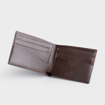 Ví nam da bò Trita ( Thời trang nam dáng ngang basic - Ví da RVN23 )