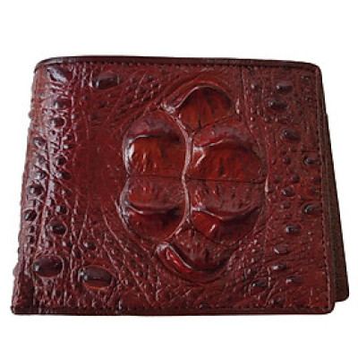 Ví Nam Da Cá Sấu Thật 1 Mặt BIGGBEN Cao Cấp BG28