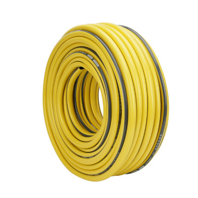 Bộ dây và vòi xịt rửa xe tưới cây tăng áp thông minh 810-2498 (dây vàng-cút nối đồng)