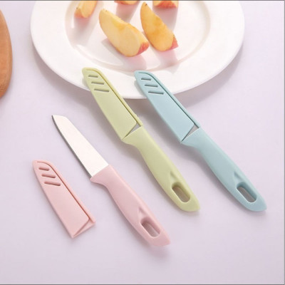 ￼Dao gọt hoa quả có nắp an toàn - giao màu ngẫu nhiên 