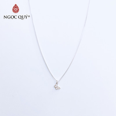 Dây chuyền bạc mặt bươm bướm - Ngọc Quý Gemstones