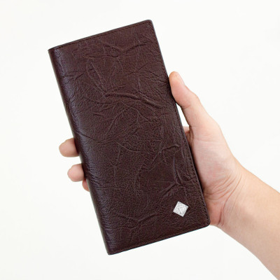 Ví dài KURO - Da bò vân sần | Anh Tho leather