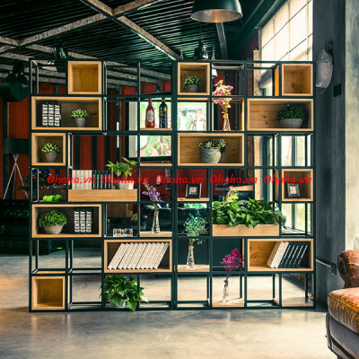 KỆ TRANG TRÍ PHÒNG KHÁCH ĐA NĂNG OHAHA - KTT002