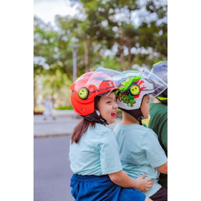 Mũ Bảo Hiểm Trẻ Em 3/4 Một Kính LS2 OF602 Funny - GARA20