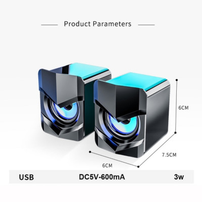 Loa Máy Tính Để Bàn, Âm Thanh Siêu Trầm, Dành Cho Học Online, Nghe Nhạc, Xem Phim - Hàng Chính Hãng