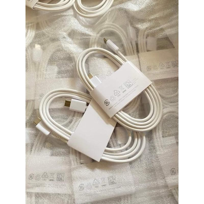 Cap Sạc Nhanh Type C to C Zin Chính Hãng dài 1m8