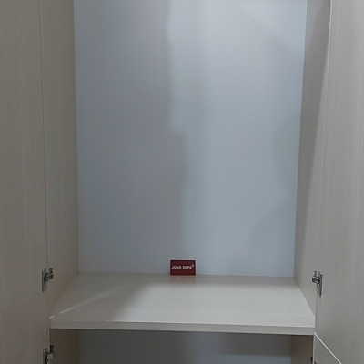 Tủ áo nhỏ xinh Juno Sofa ngang 85 x Cao 1m6 x sâu 45 cm (màu sồi) 
