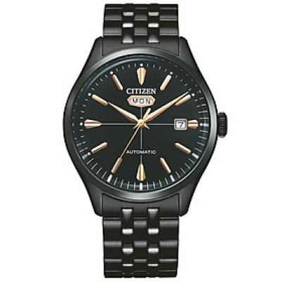 Đồng Hồ Citizen C7 Dây Thép Không Gỉ NH8395-77E - Mặt Đen