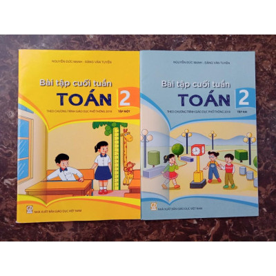 Sách - Combo Bài Tập Cuối Tuần Toán Lớp 2
