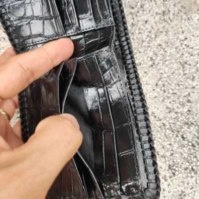 Ví full Da bụng cá sấu trong ngoài!