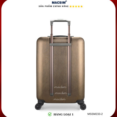 Vali cao cấp Macsim Smooire MSSM233 cỡ 21 inch màu gold - Hàng loại 1