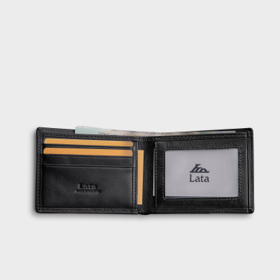 Ví nam da bò Lata ( Thời trang nam - Ví da thật LVN71 )