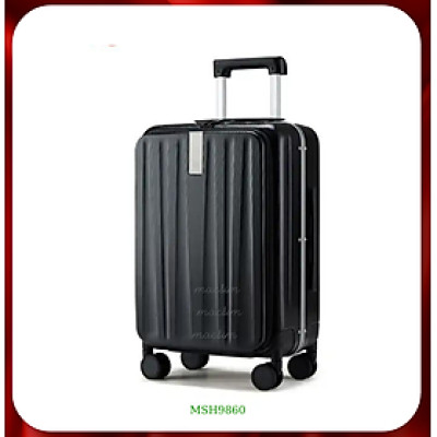Vali cao cấp Macsim Hanke MSH9860 24 inch đen - Hàng loại 1