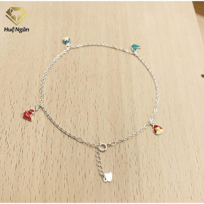 Lắc chân bạc Ý 925 Huệ Ngân-Angry Birds RYBJ50036