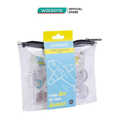 Bộ Chai Rỗng Watsons 7 Món Du Lịch Tiện Dụng