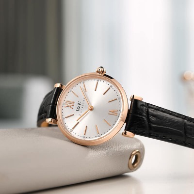 Đồng hồ nữ chính hãng IW CARNIVAL IW562L-1 Kính sapphire ,chống xước ,Chống nước 30m ,Bảo hành 24 tháng,Máy điện tử(Pin),dây da cao cấp, thiết kế đơn giản dễ đeo