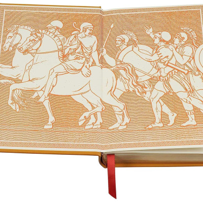 Artbook - Sách Tiếng Anh - Iliad & Odyssey (Leather-bound Classics)