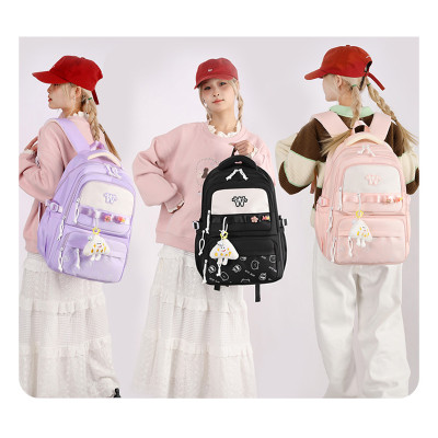 Balo thời trang phong cách Hàn Quốc dày dặn chống thấm nước dùng cho đi học, đi chơi - BEE GEE – BLTT9162