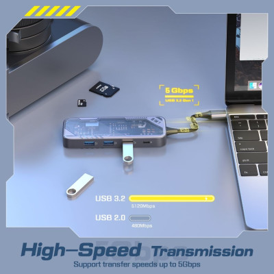 Bộ chuyển đổi MicroPack EXPAND 8 MDC-N8T - Hàng Chính Hãng