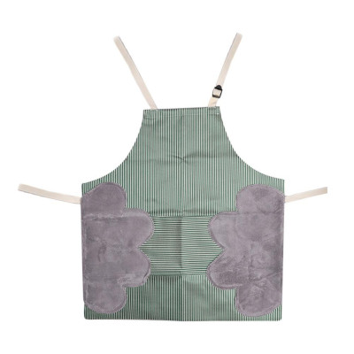 Tạp Dề Chống Thấm Có Túi Để Điện Thoại Và Chỗ Lau Tay Tiện Lợi - Giao màu ngẫu nhiên