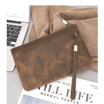 Ví cầm tay nam DA BÒ THẬT  - BEE GEE VNA1022