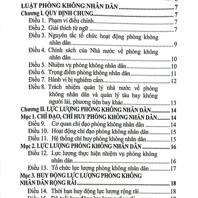 Sách - Luật Phòng Không Nhân Dân