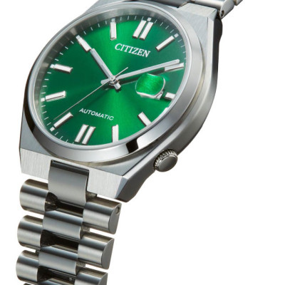 Đồng Hồ Nam Citizen Tsuyosa Dây Thép Không Gỉ Máy Cơ-Automatic NJ0150-81X - Mặt Xanh (Sapphire)