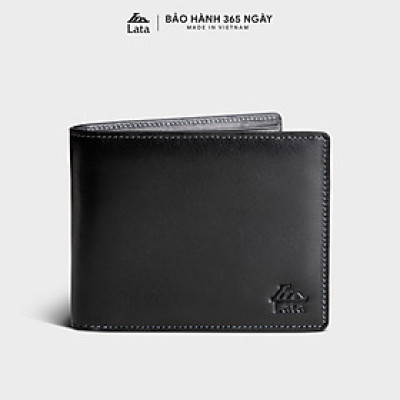 Ví nam da bò Lata ( Thời trang nam - Ví da thật LVN82 )