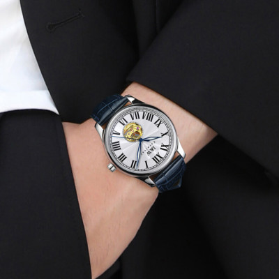 Đồng Hồ Nam I&W Carnival 695G Chính Hãng Full Box Chống Nước Kính Chống Xước Dây Da Cao Cấp BH 60T (Máy Cơ Tự Động)